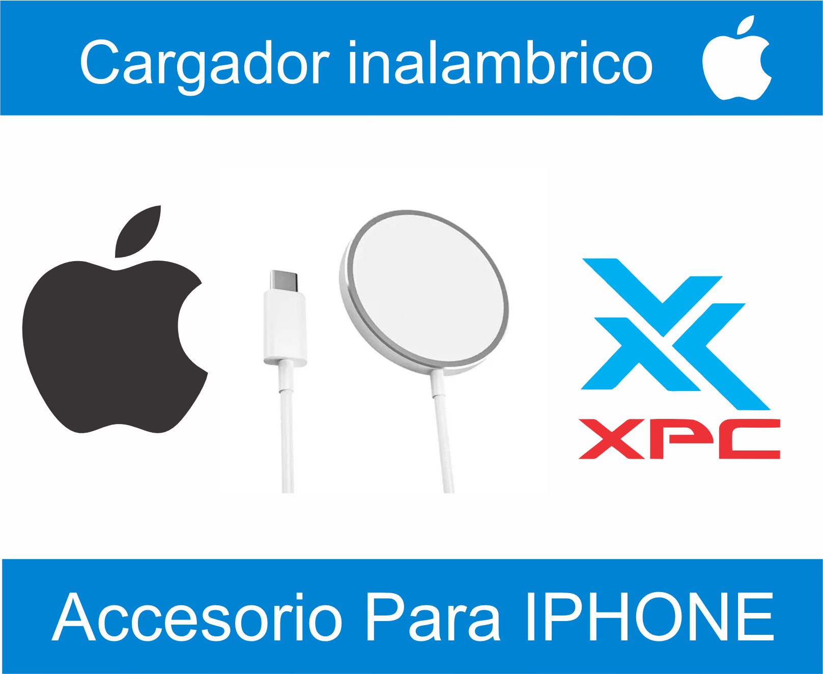 cargador para iphone inalambrico